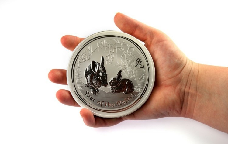 Zilveren kilo munt