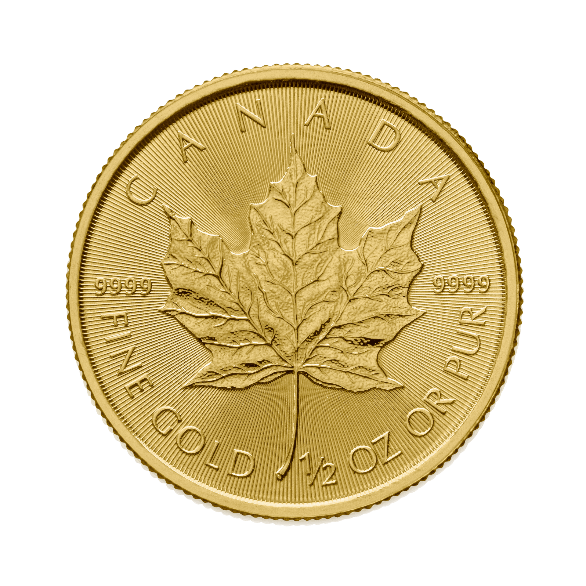 1/2 troy ounce gouden Maple Leaf