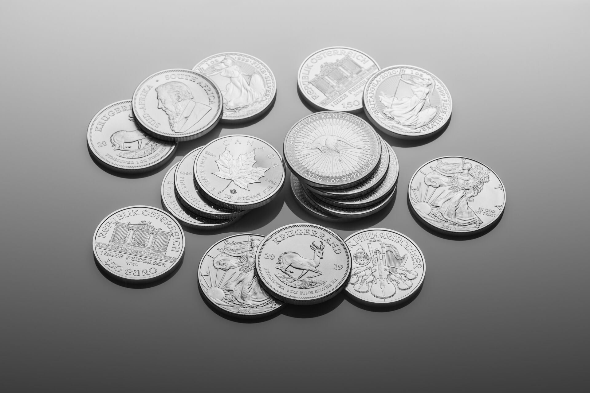 De verhandelbaarheid van zilveren beleggingsmunten