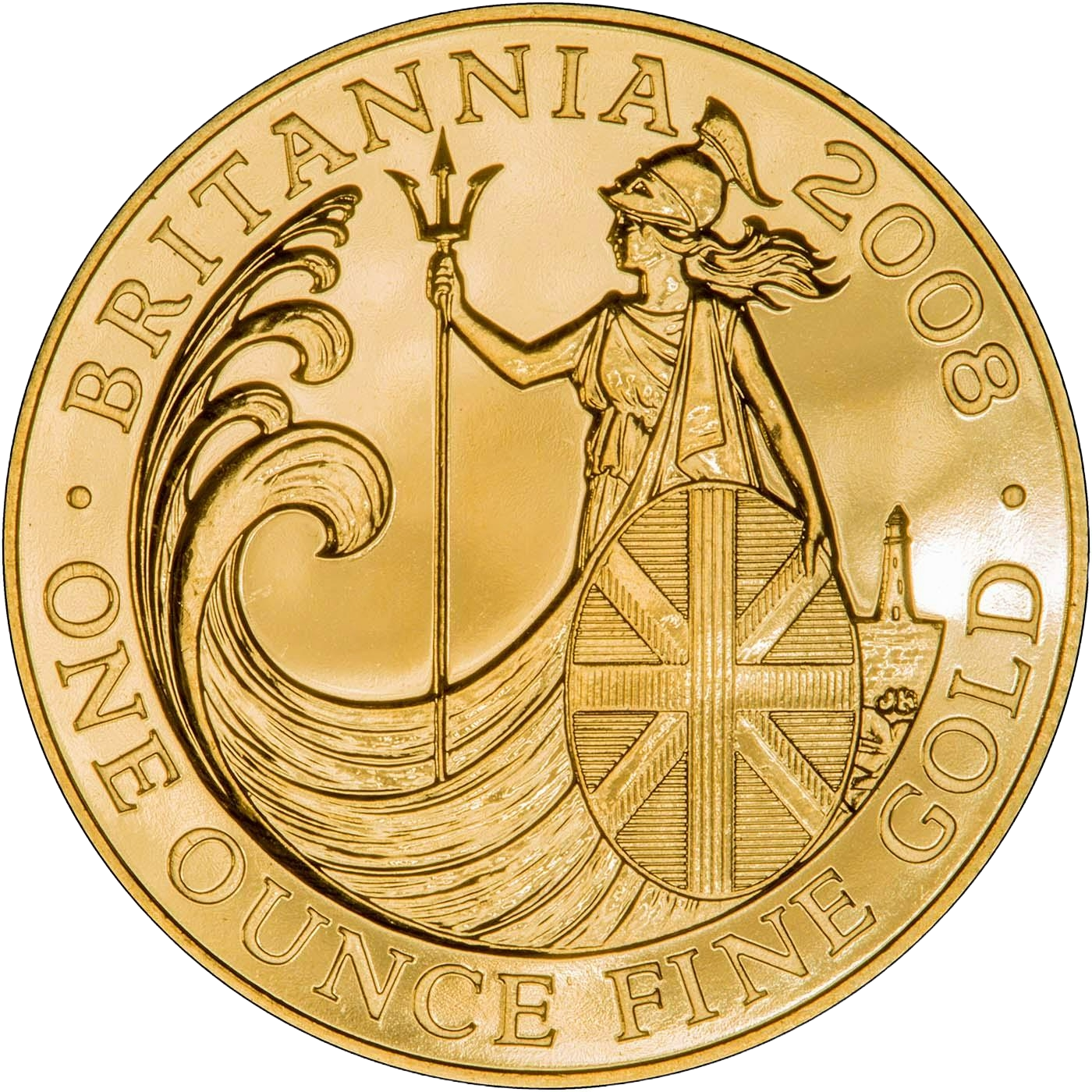 1 troy ounce gouden Britannia munt 2008